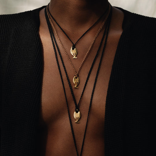 COLLAR DUPLI NEGRO