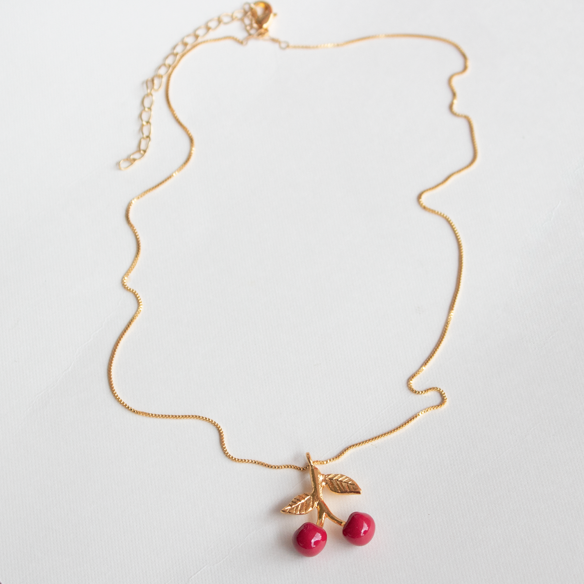 RED CHERRY NECKLACE
