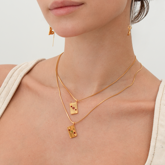 COLLAR VELVET CARD
