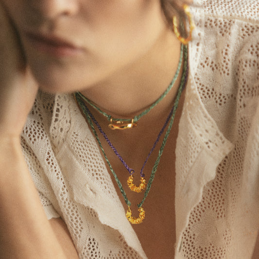 COLLAR AGARICUS VERDE