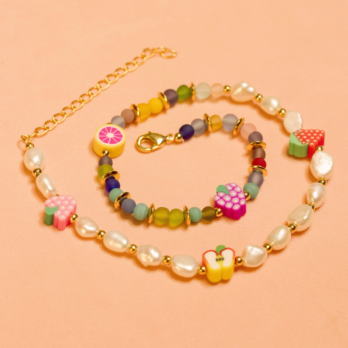 COLLAR TUTI FRUTI - Pajarolimon Colombia