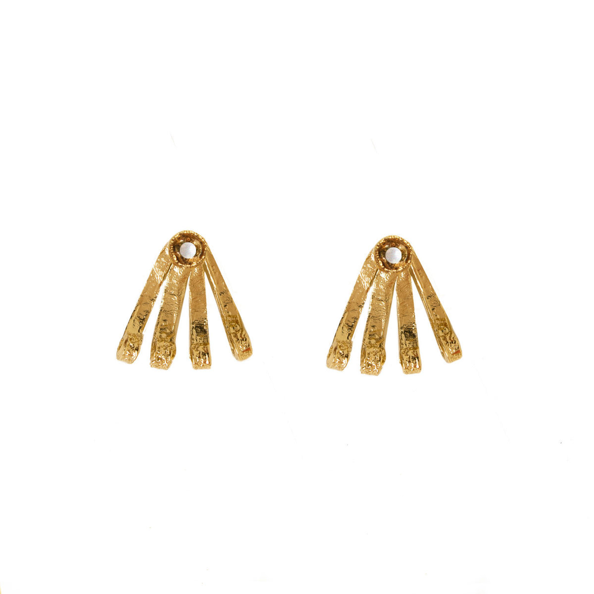 ARETES ORONGA VINOSA PERLA