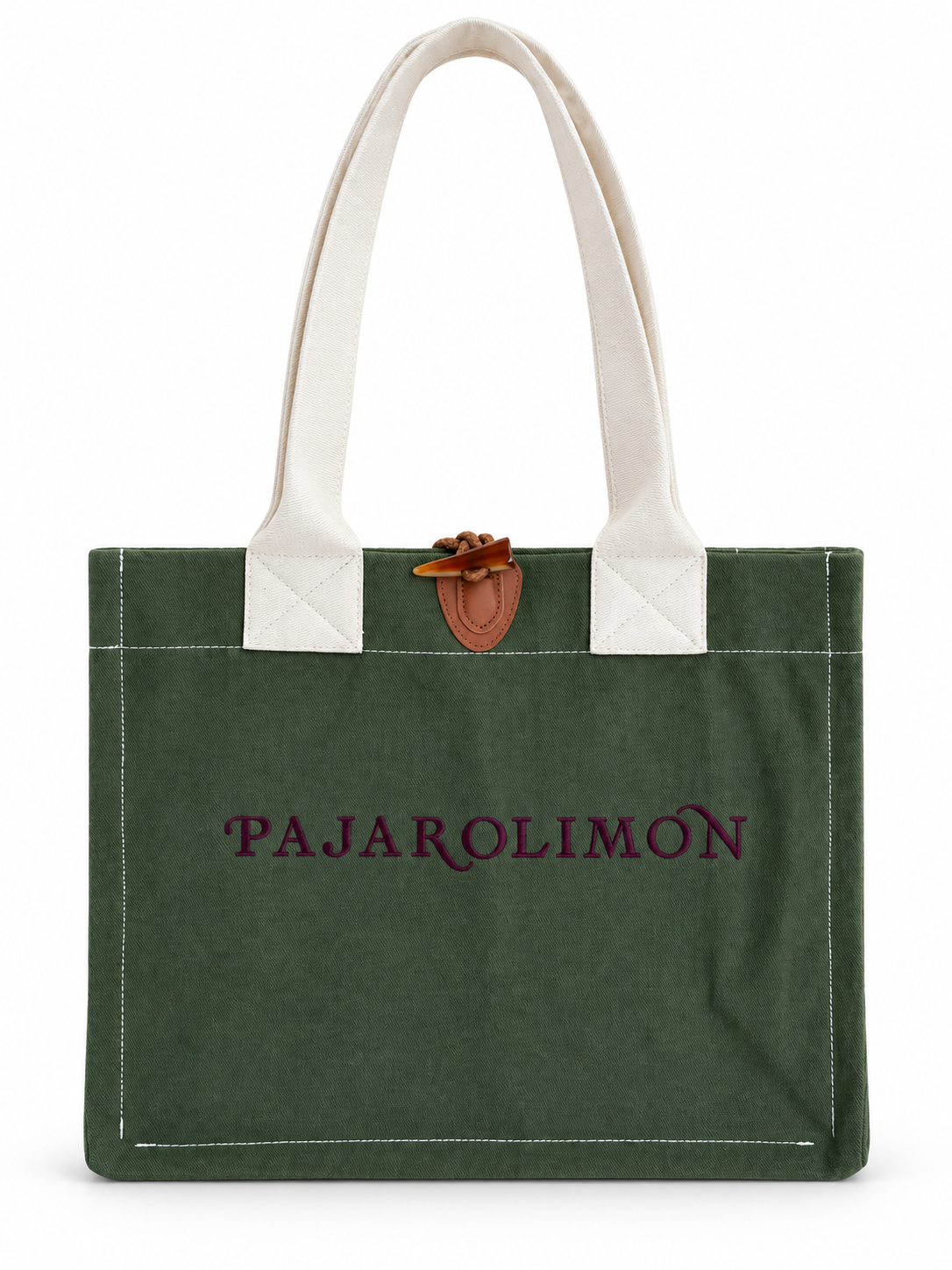 TOTE BAG VERDE OLIVO