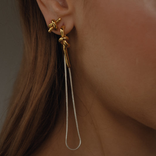 ARETES KNOT - GOLD & SILVER