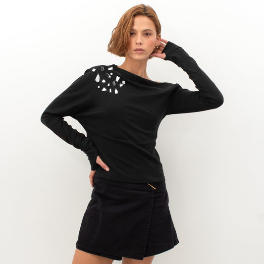 CAMISA LUSTRE BLACK