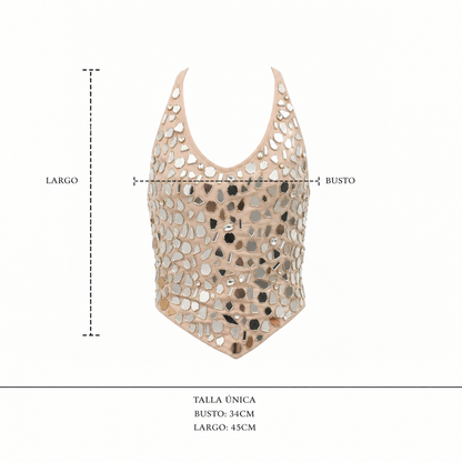 BLUSA CRYSTALIZE