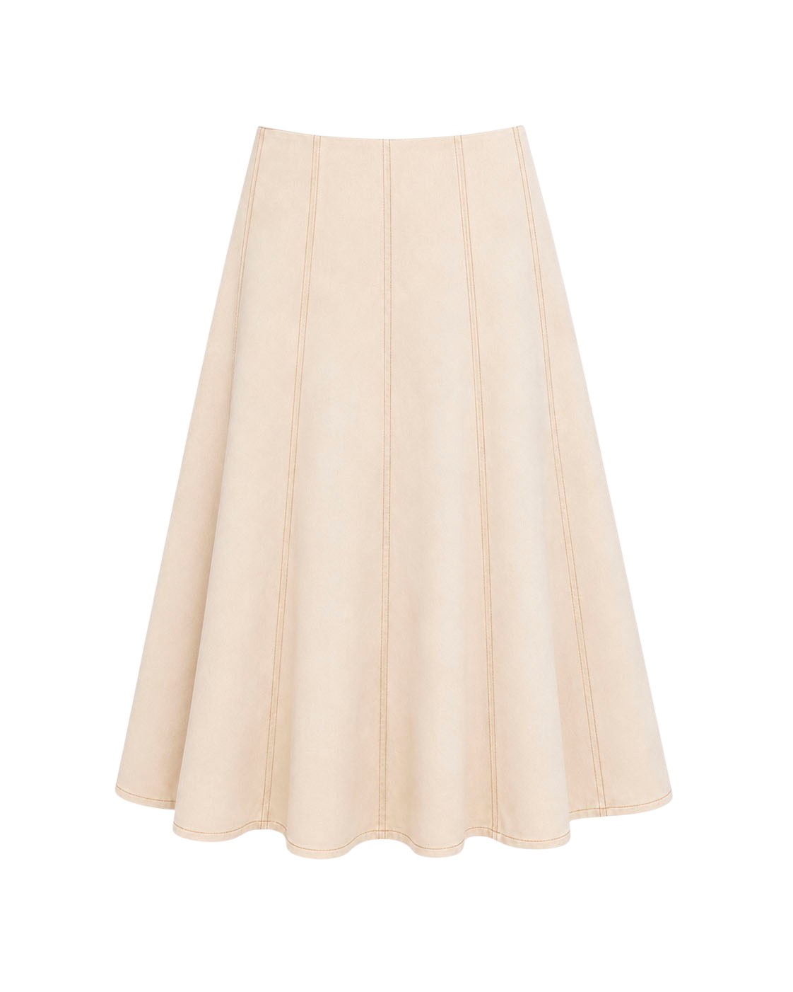FALDA GEMA IVORY VELVET