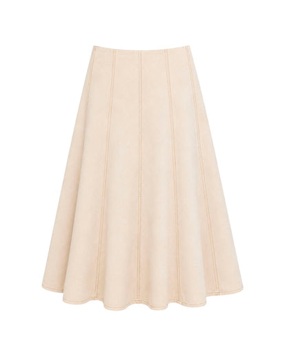 FALDA GEMA IVORY VELVET
