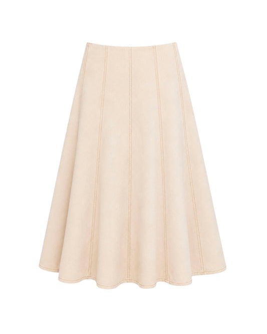FALDA GEMA IVORY VELVET