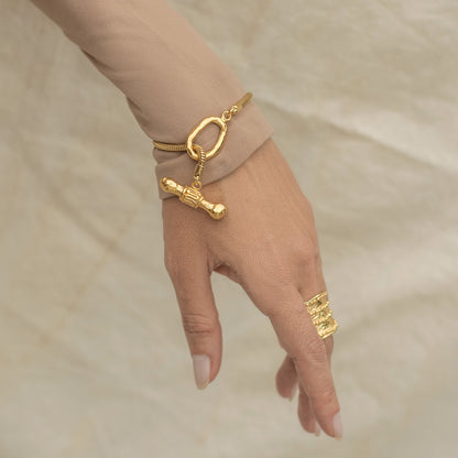 PULSERA DAGO DORADO