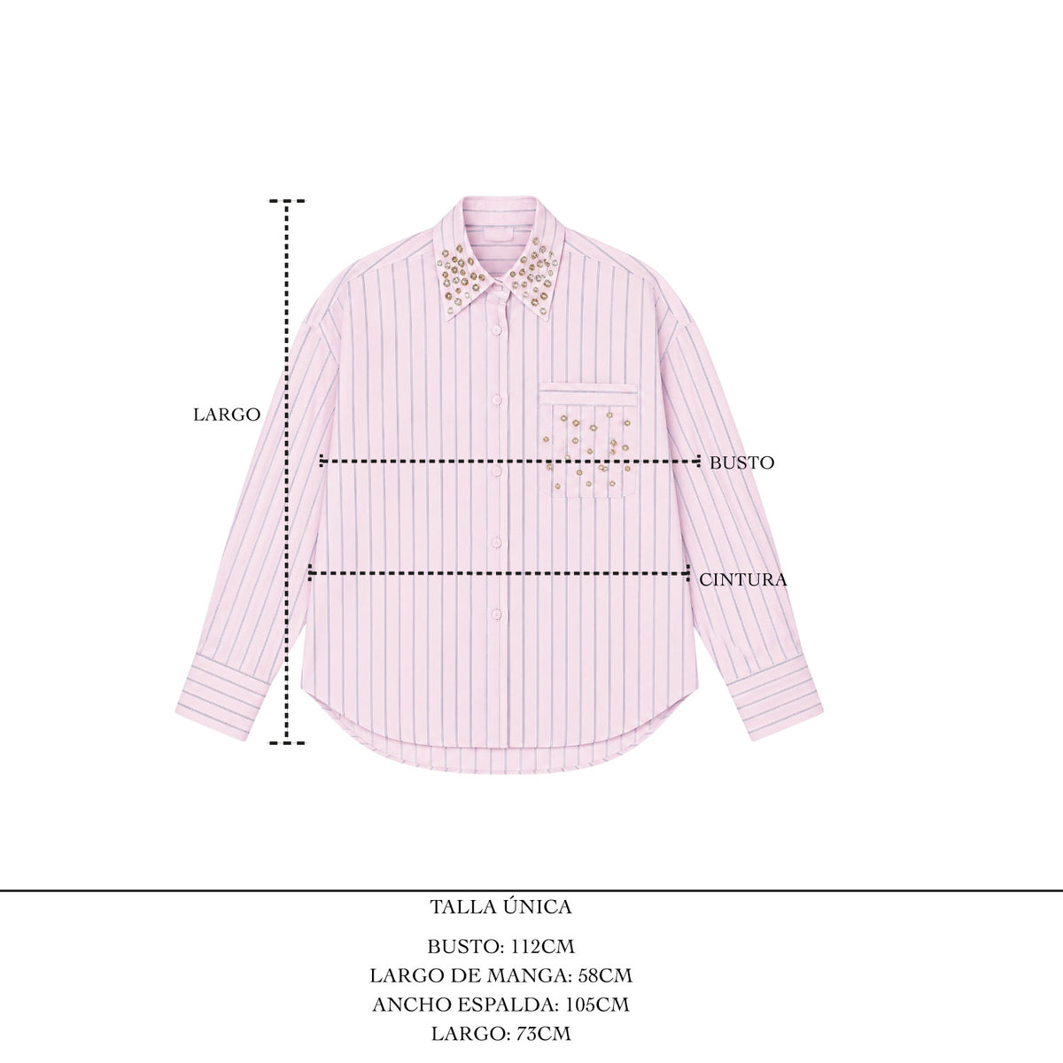 CAMISA ELSA ROSA