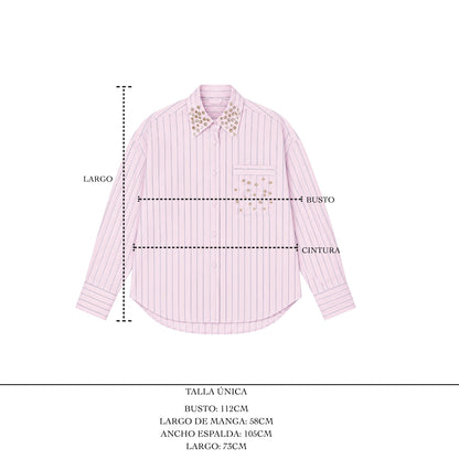 CAMISA ELSA ROSA
