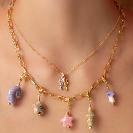 COLLAR DOUBLE FISH