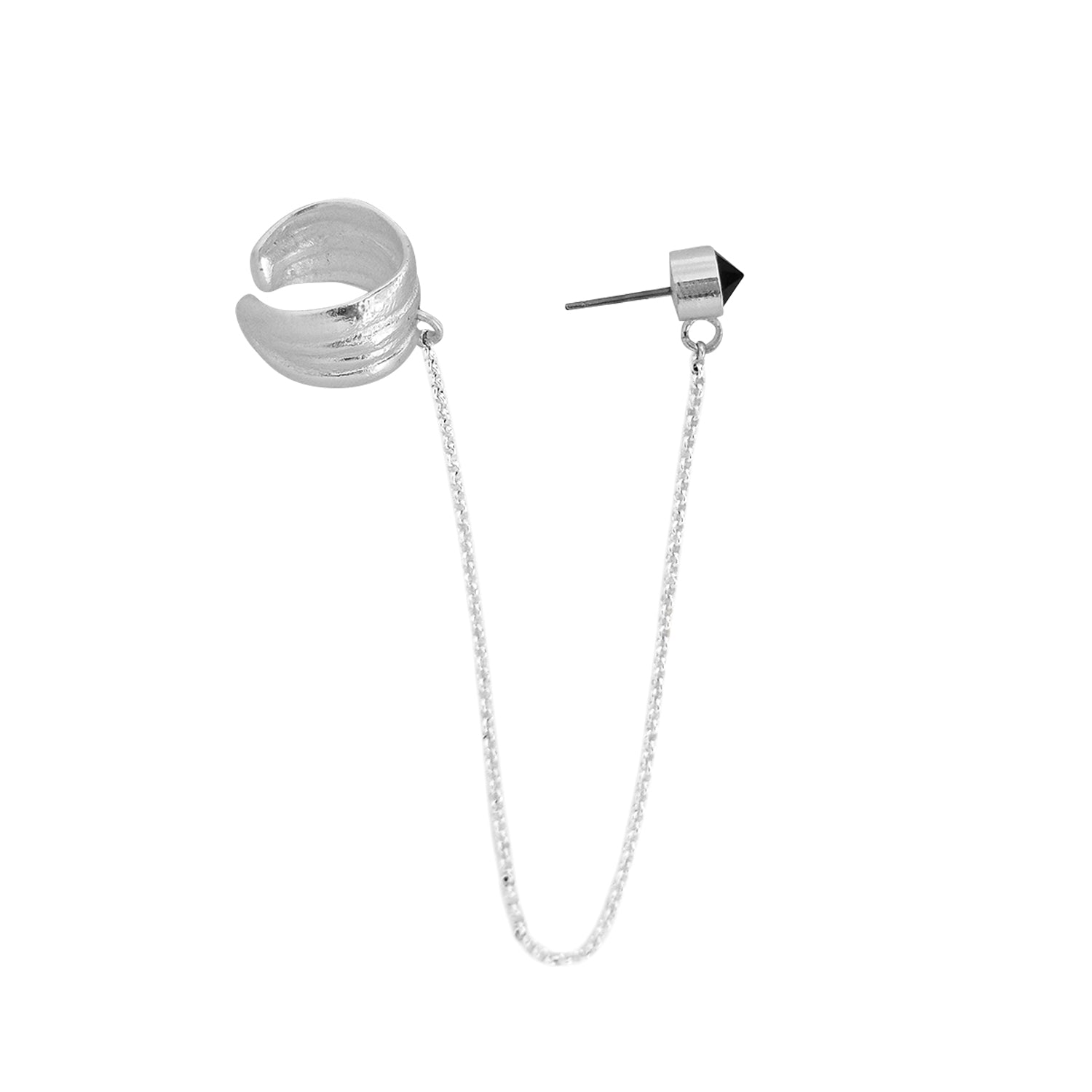 EARCUFF HELIO PLATA