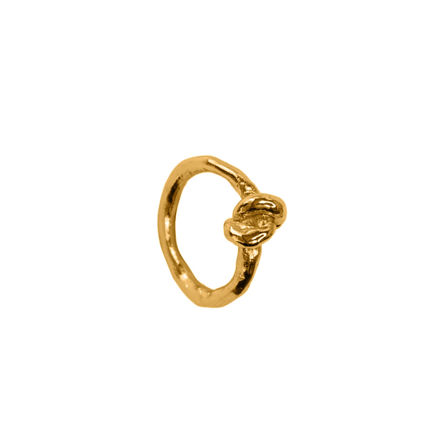 LOOP RING - PLATED GOLD