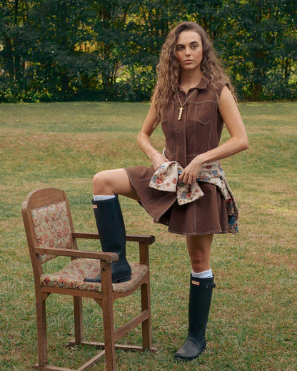 VESTIDO ZELVA MOCCA