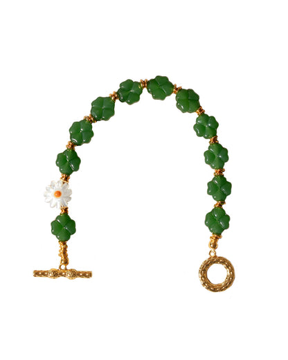 PULSERA FOUR LEAF