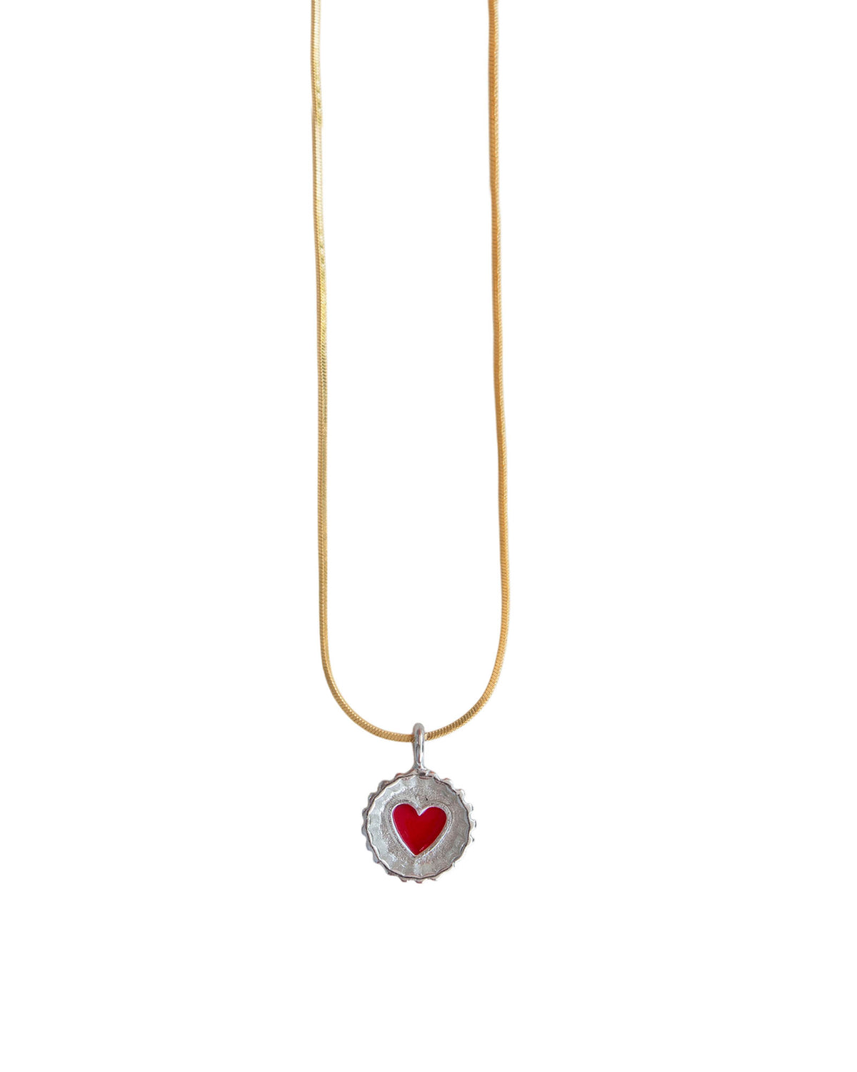 COLLAR COCA COLA SILVER