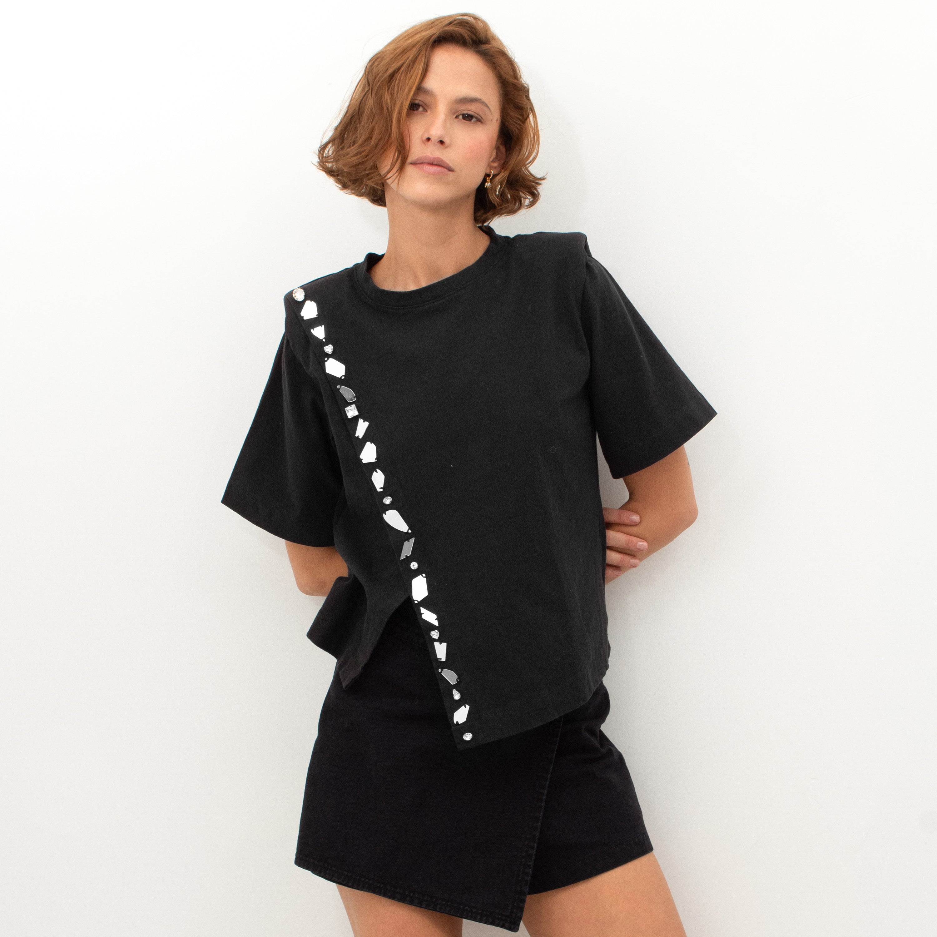 T-SHIRT PRIMS BLACK