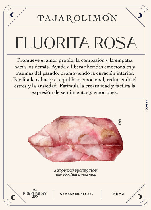 PERFUMERO FLUORITA ROSA