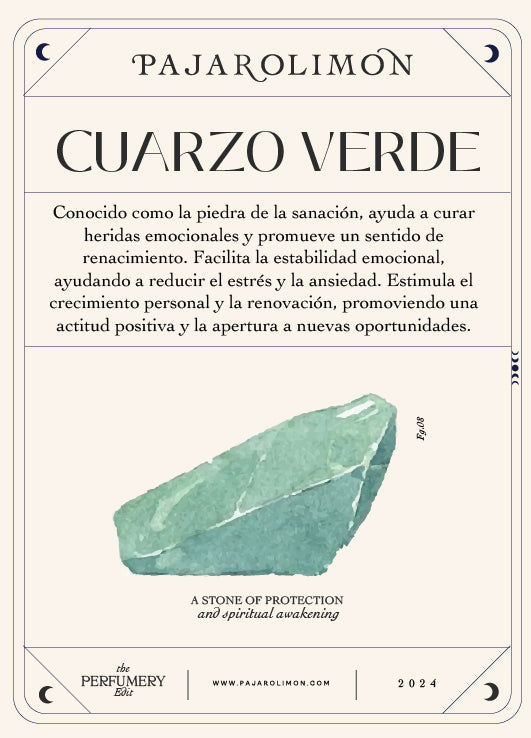 PERFUMERO CUARZO VERDE
