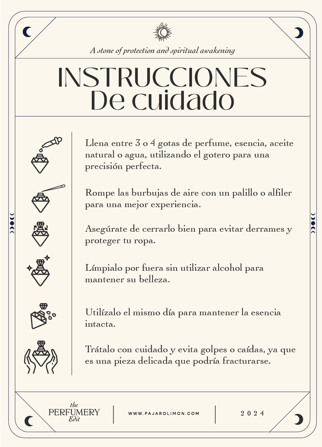 LAPISLÁZULI PERFUMERY AMULET