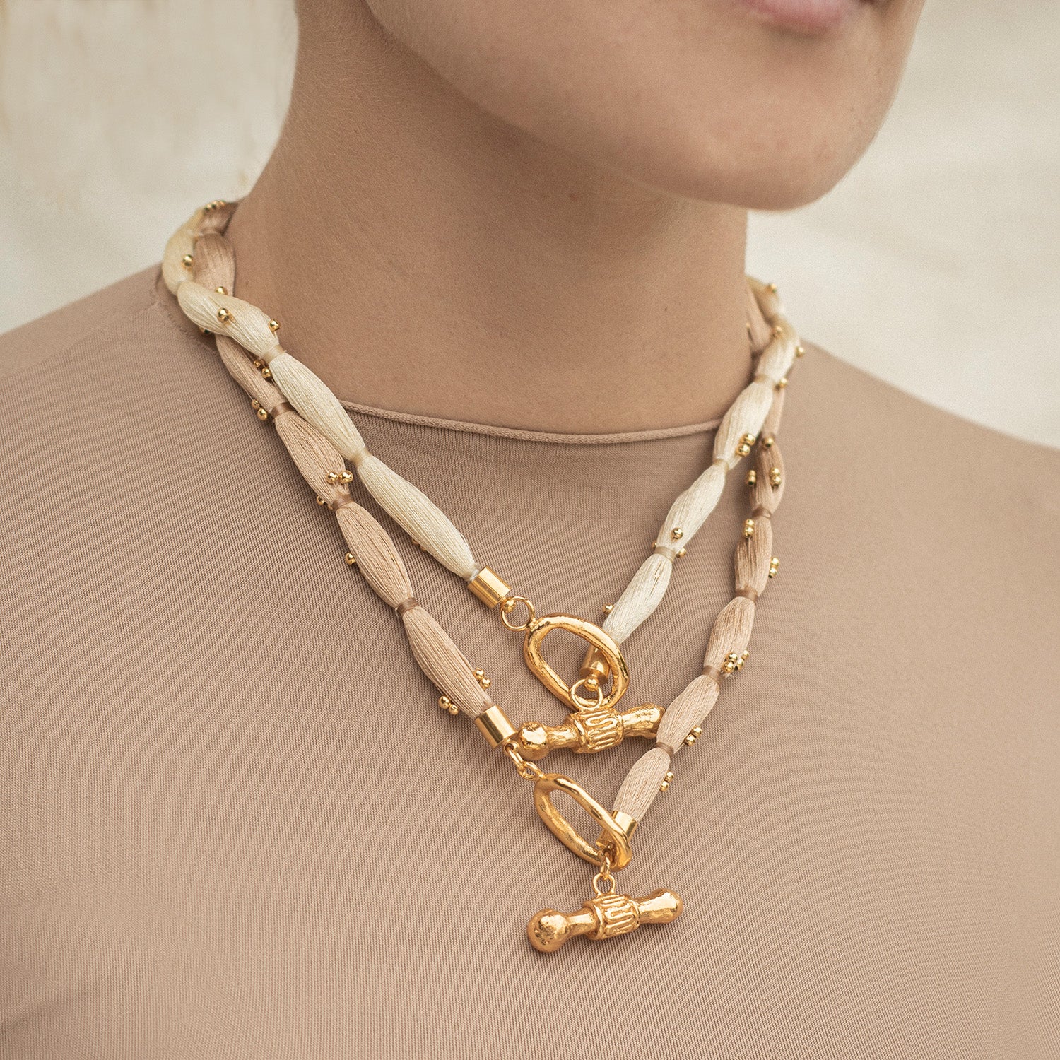 Collar Thea Vainilla