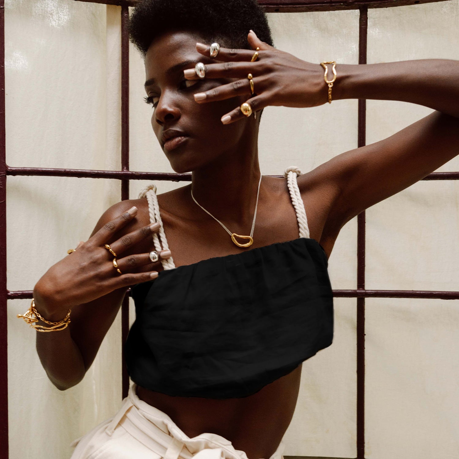 CROP TOP BRISA NEGRO