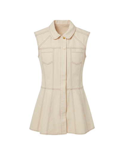 VESTIDO ZELVA IVORY