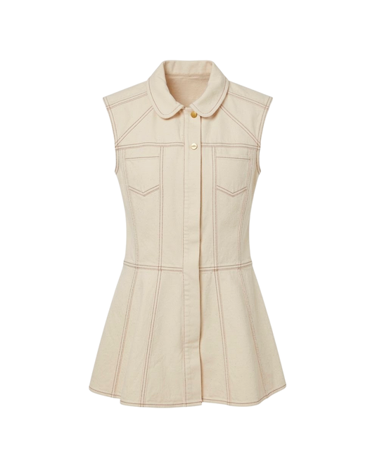 VESTIDO ZELVA IVORY