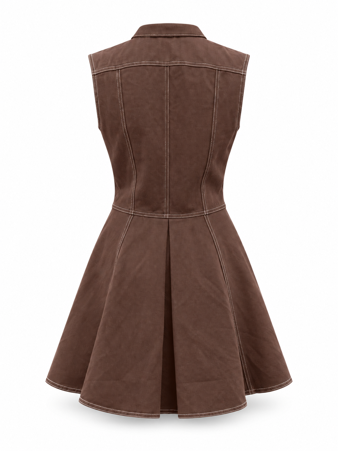 VESTIDO ZELVA MOCCA