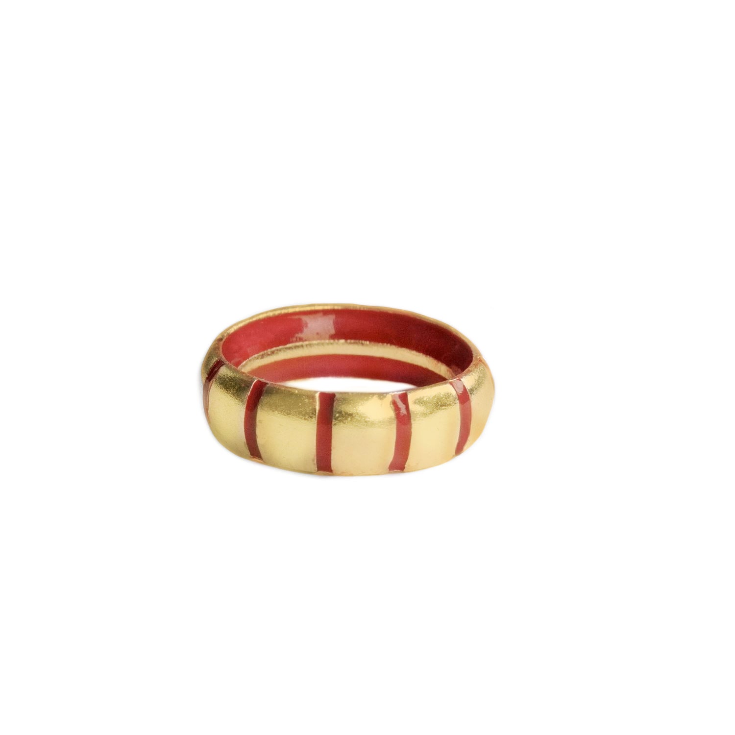 ANILLO MACARON GOLD