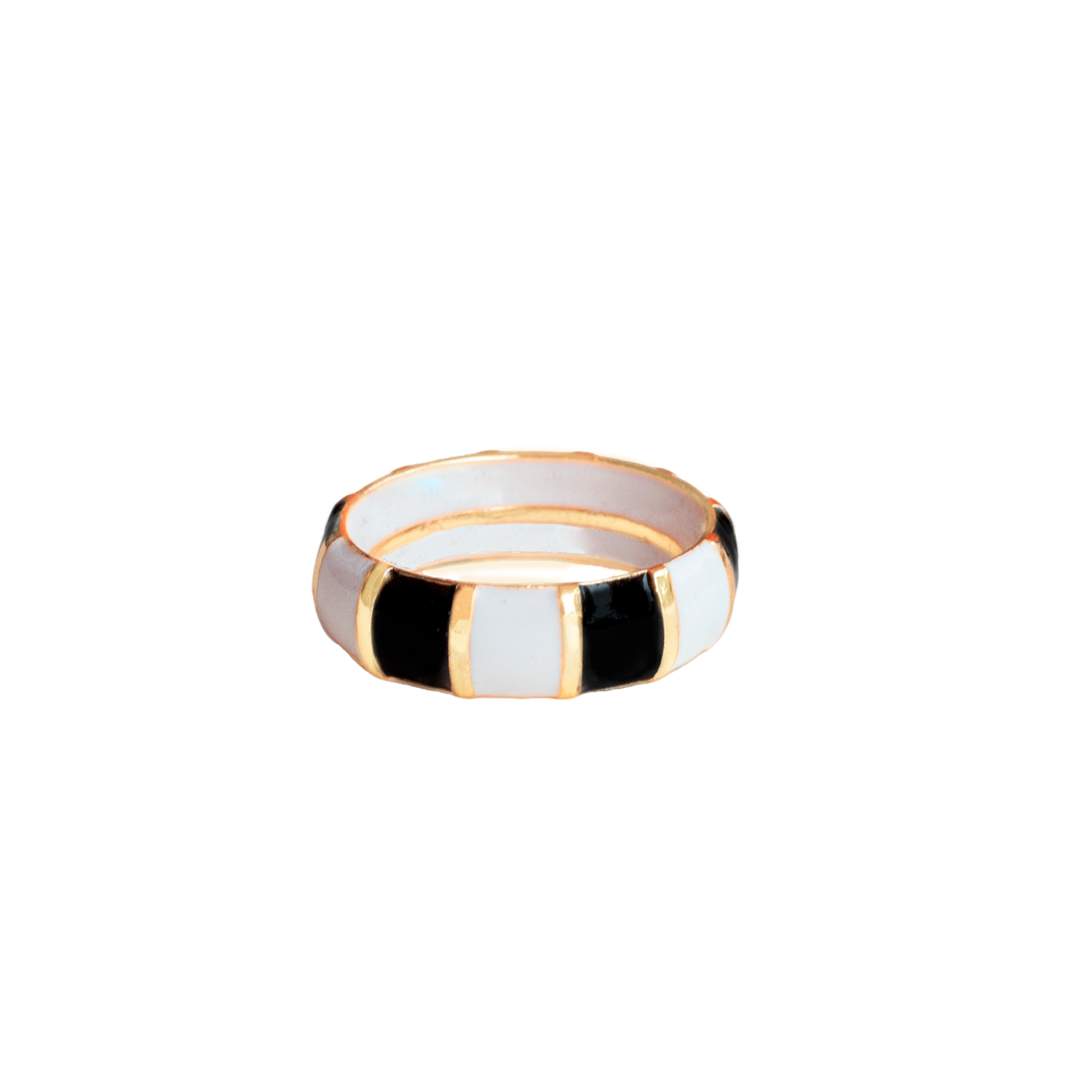 CHROMA RING - WHITE BLACK