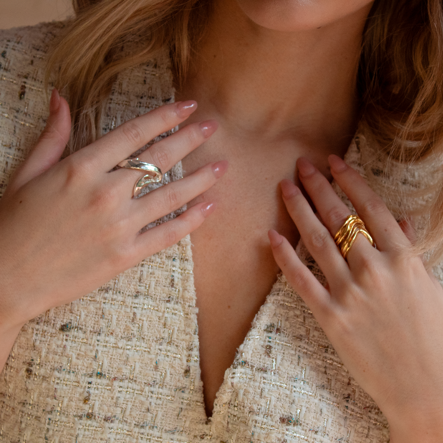 ANILLO ILVE SIMPLE SILVER