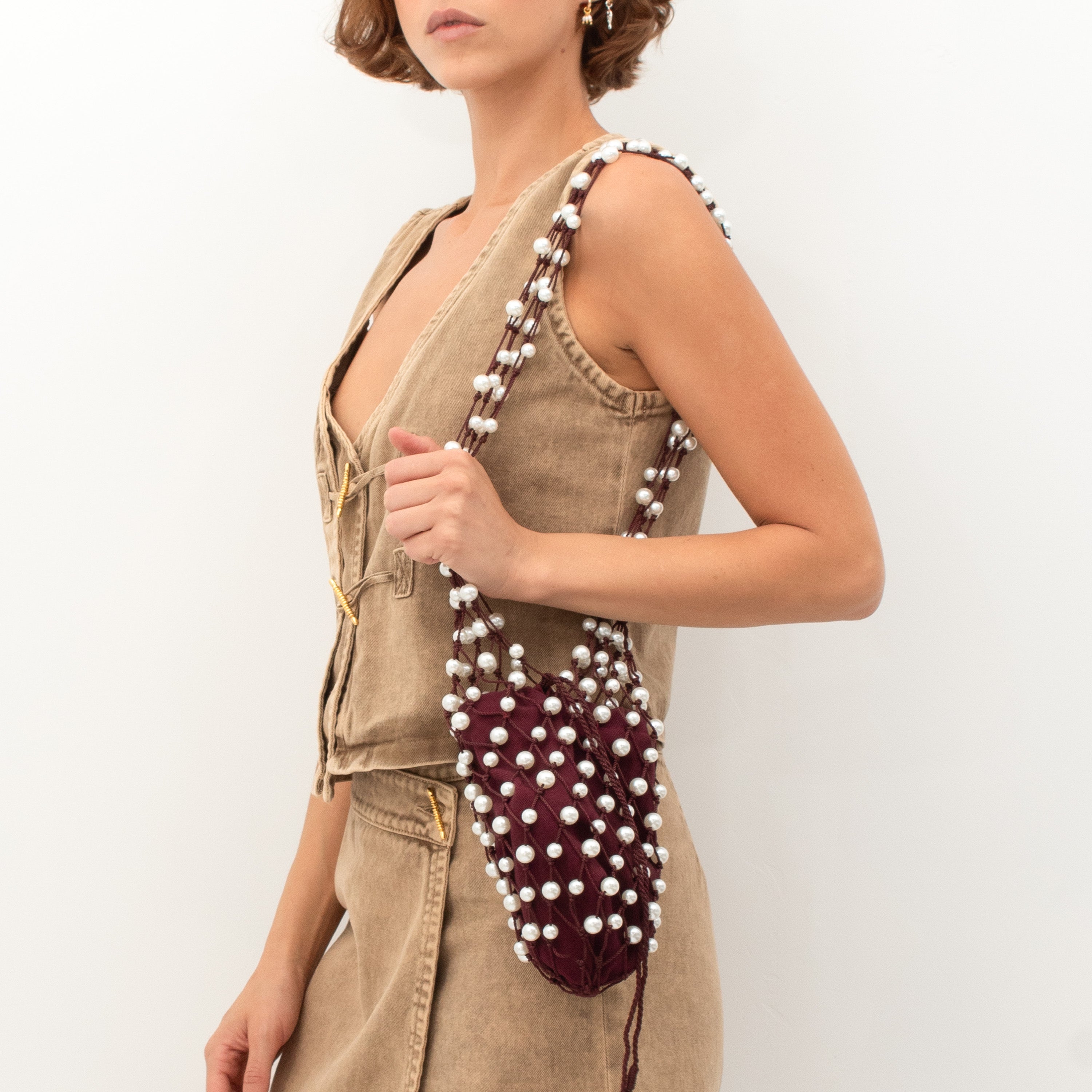 RED VELVET BAG
