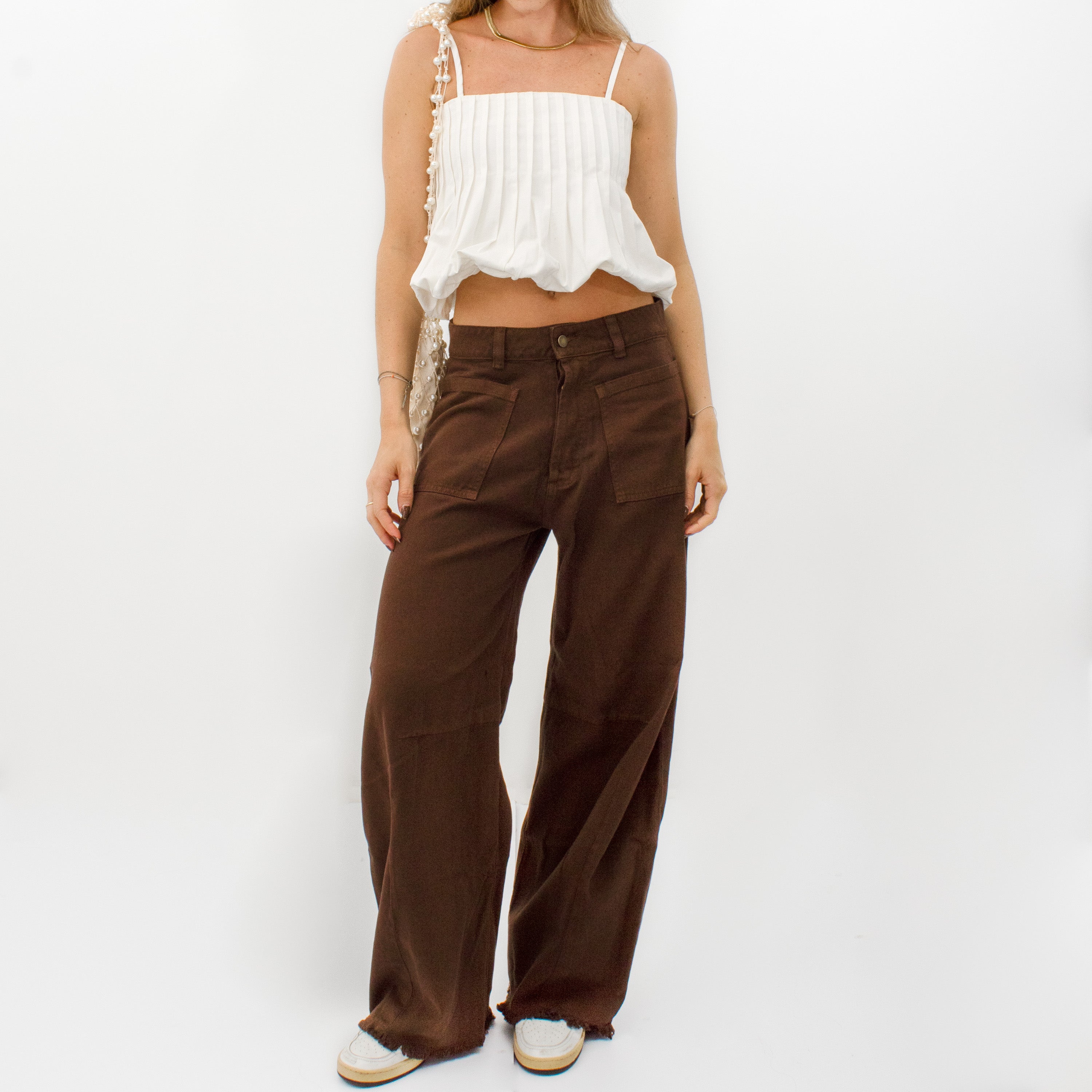 CROP TOP GLOB IVORY