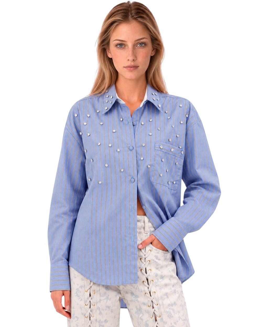 CAMISA ELSA AZUL