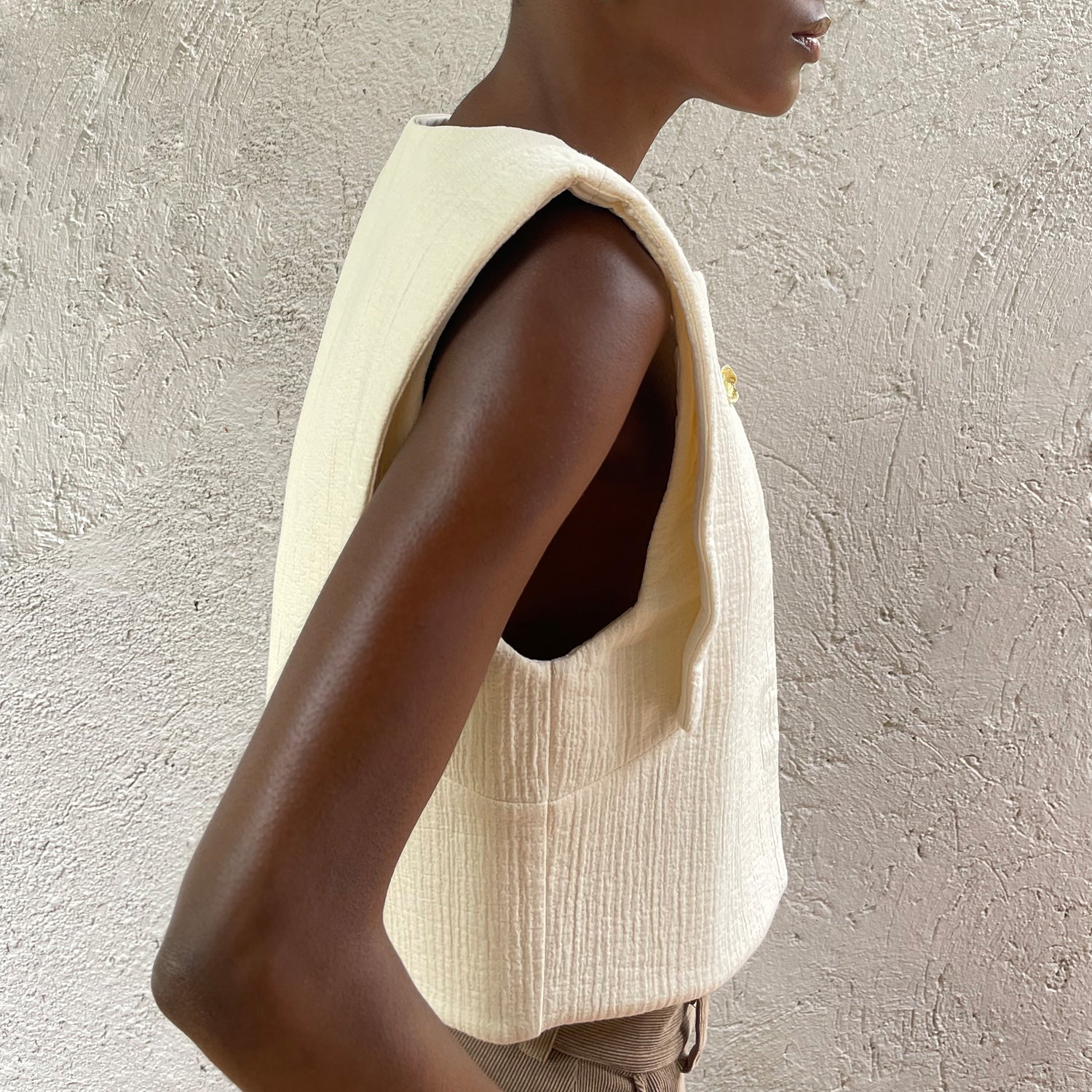 CHALECO BAHIA BEIGE