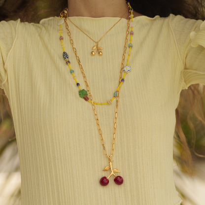 JUICY CHERRY NECKLACE/CINTURÓN