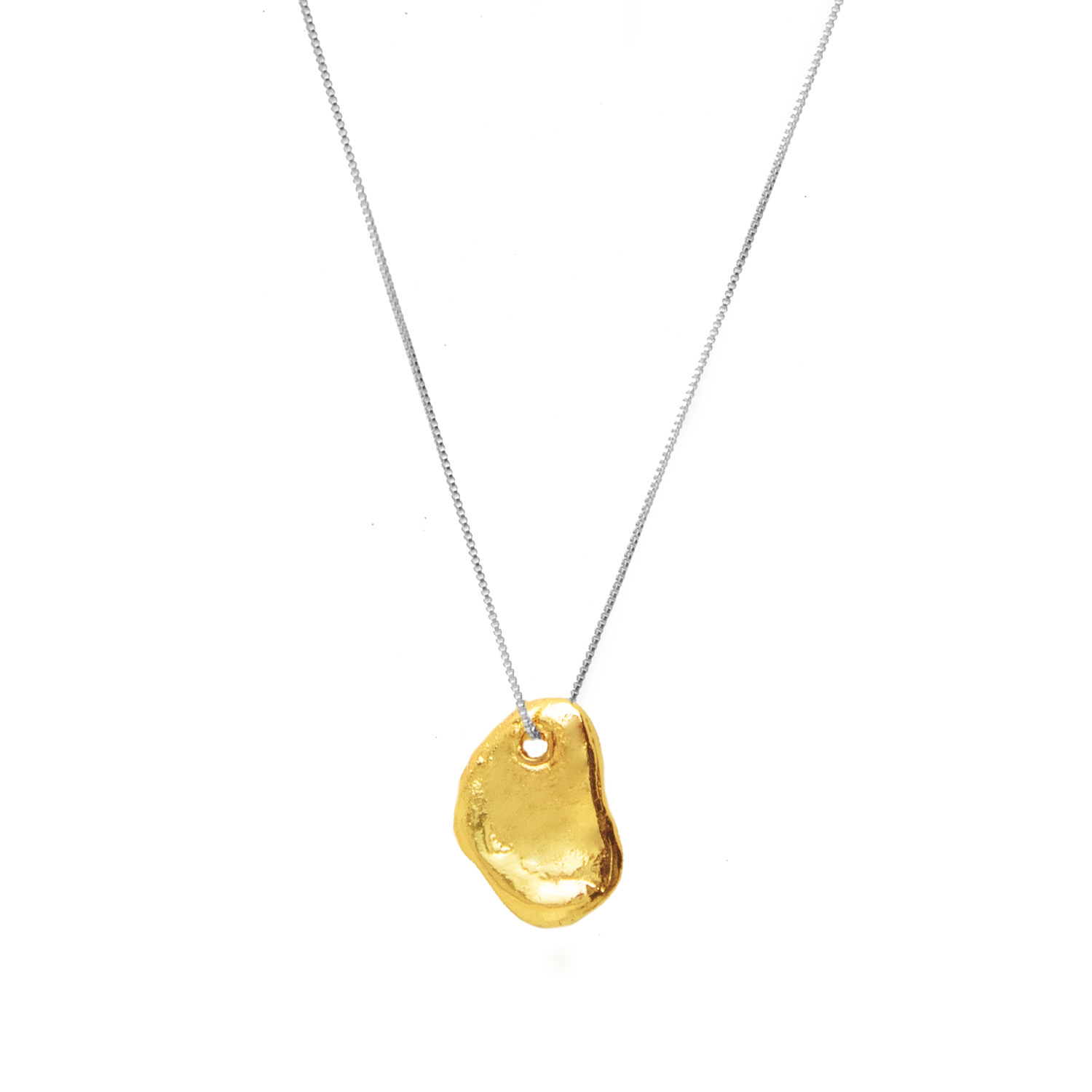 COLLAR ROCK DORADO