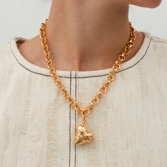 COLLAR YELLOW LOVE