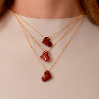 COLLAR RED GLASSE