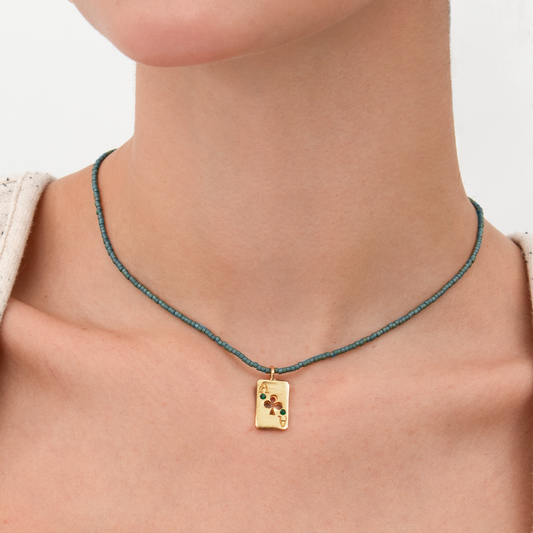 COLLAR  PETAL LUCK