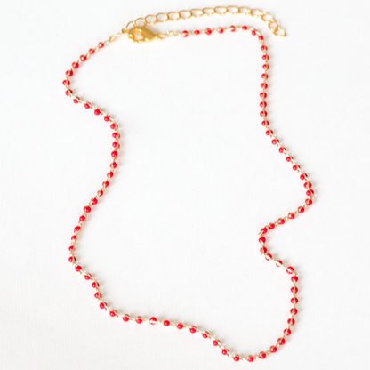 COLLAR PAT ROJO