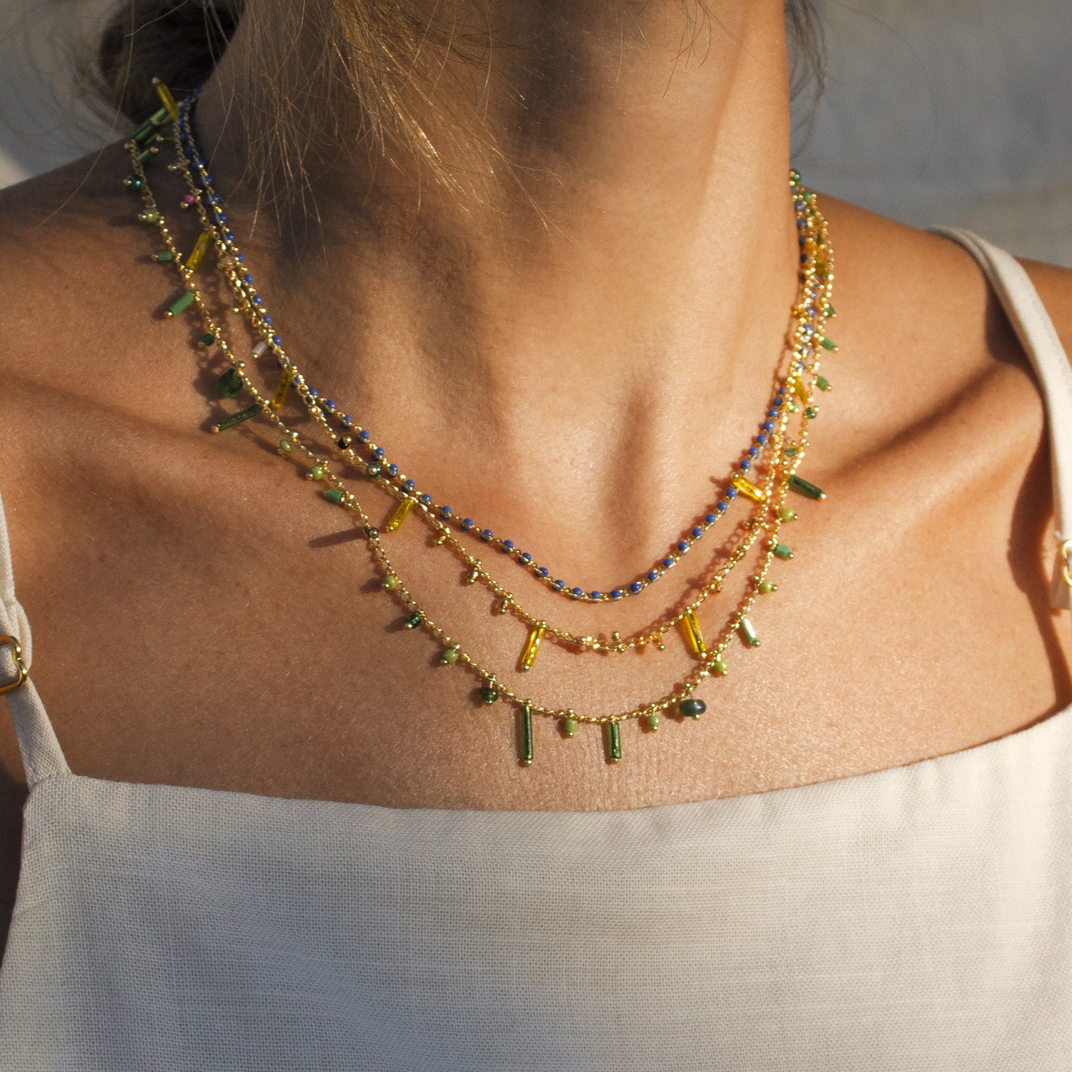 COLLAR CRIT MIX VERDE