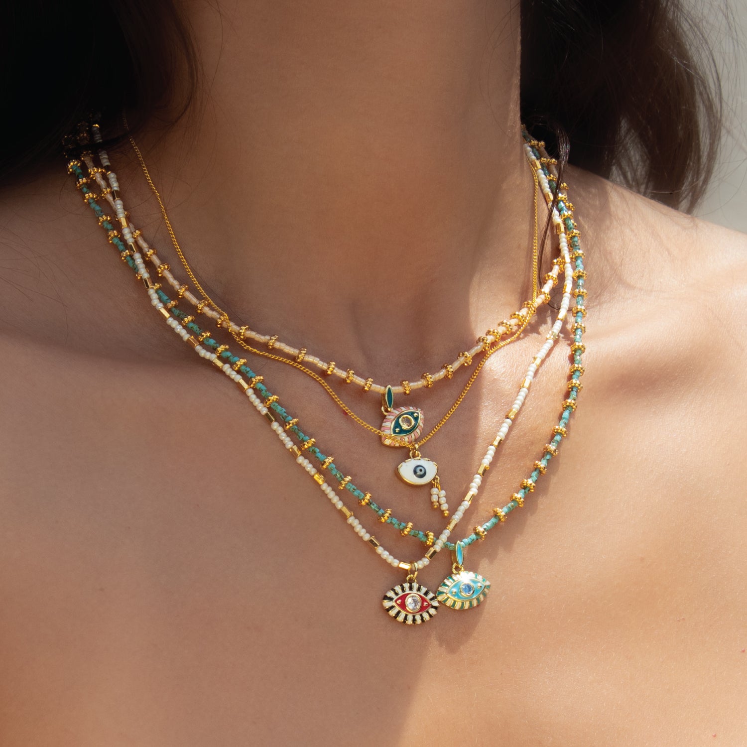 COLLAR MYSTIC BLUE