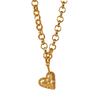 COLLAR YELLOW LOVE