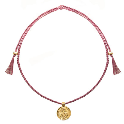 COLLAR ONGA HILO MAGENTA