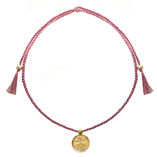 COLLAR ONGA HILO MAGENTA