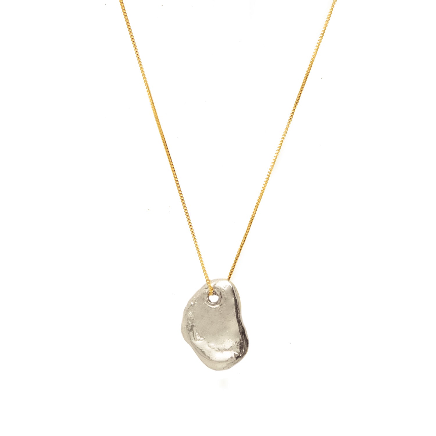 COLLAR ROCK PLATA